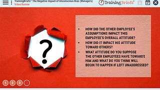 TrainingBriefs® The Negative Impact of Unconscious Bias (Managers)
