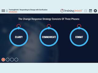 TrainingBriefs® Responding to <mark>Change</mark> with Clarification