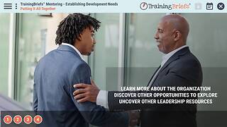 TrainingBriefs® Mentoring - Establishing Development Needs
