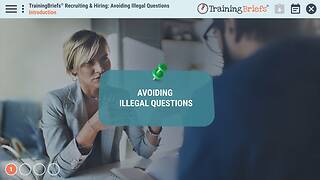 TrainingBriefs® Recruiting & <mark>Hiring</mark>: Avoiding Illegal Questions