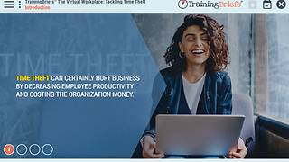 TrainingBriefs® The Virtual Workplace: Tackling Time Theft