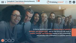 TrainingBriefs® Team Cohesion (Diversity Moments)