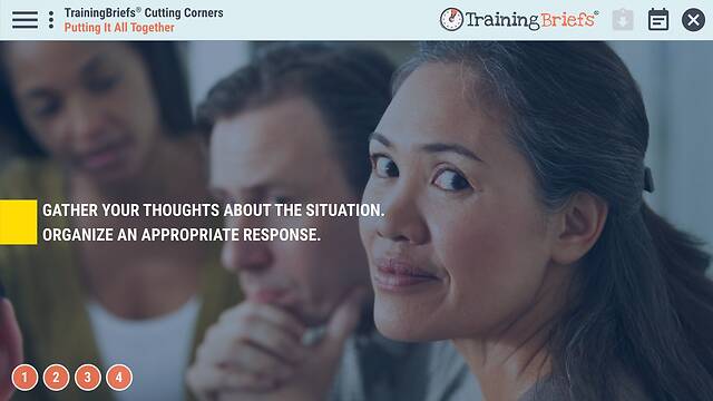 TrainingBriefs® Cutting Corners