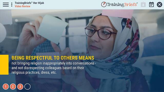 TrainingBriefs® Her Hijab