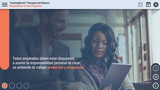 TrainingBriefs® Gender <mark>Respect</mark> (Spanish)