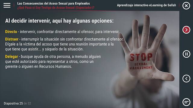 The Consequences of Sexual Harassment™ (Employee Course, Multi-State, Spanish Version)