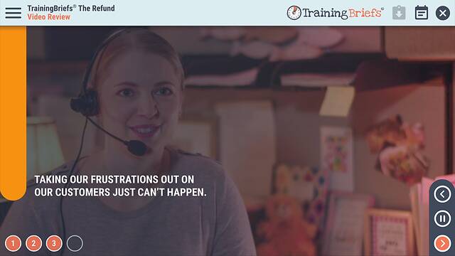 TrainingBriefs® The Refund