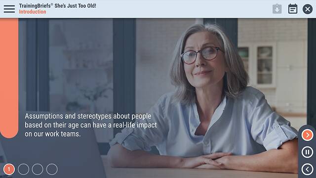 TrainingBriefs® She’s Just Too Old!