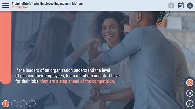 TrainingBriefs® Why Employee Engagement Matters