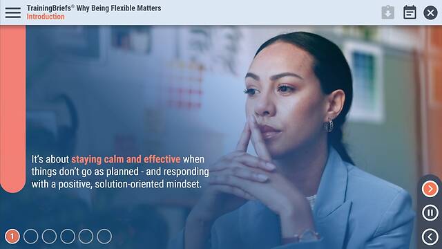TrainingBriefs® Why Being Flexible Matters