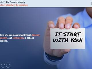 TrainingBriefs® The Power of Integrity
