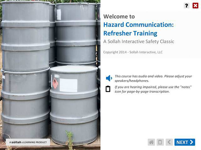 Hazard Communication: Refresher Training™