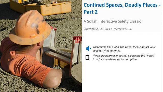 Confined Spaces, Deadly Places™ - Part 2
