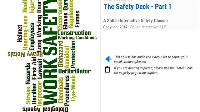The Safety Deck™ (Part 1)
