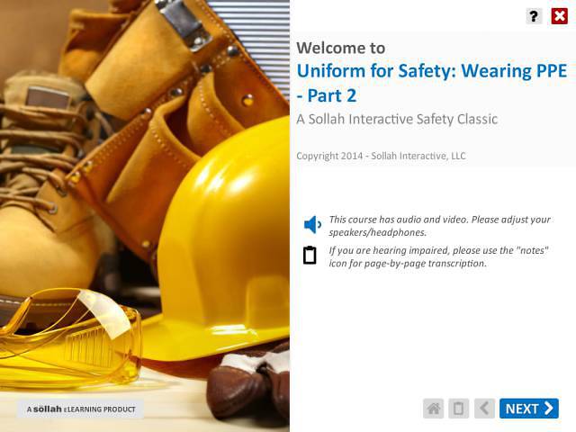 Uniform for Safety: Wearing PPE™ - Part 2