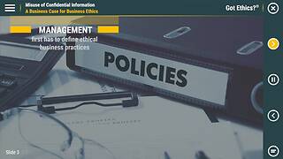 Got <mark>Ethics</mark>?® Misuse of Confidential Information