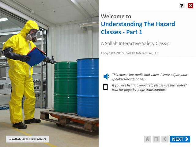 Understanding The Hazard Classes™ - Part 1