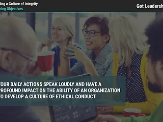 Got Leadership?® Building a Culture of Integrity