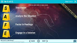 Be S.A.F.E. (Not Sorry)™: An Advantage eLearning Course