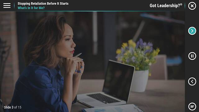 Got Leadership?® Stopping Retaliation Before It Starts