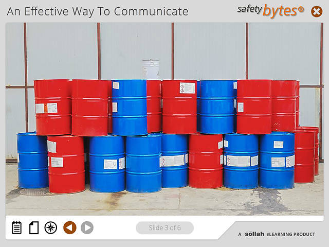 SafetyBytes® - Hazardous Chemical Container Labeling 