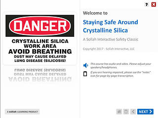 Staying Safe Around Crystalline Silica™