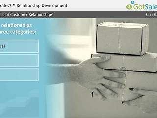 Got Sales?™ Relationship Development