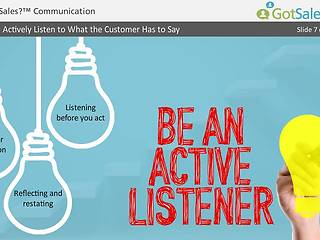 GotSales?™ Communication