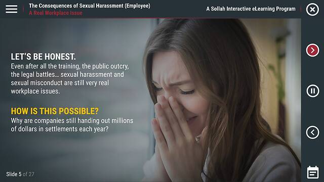 The Consequences of Sexual Harassment™ (NY/NYC Employee)